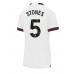 Manchester City John Stones #5 Borte Drakt Dame 2023-24 Kortermet